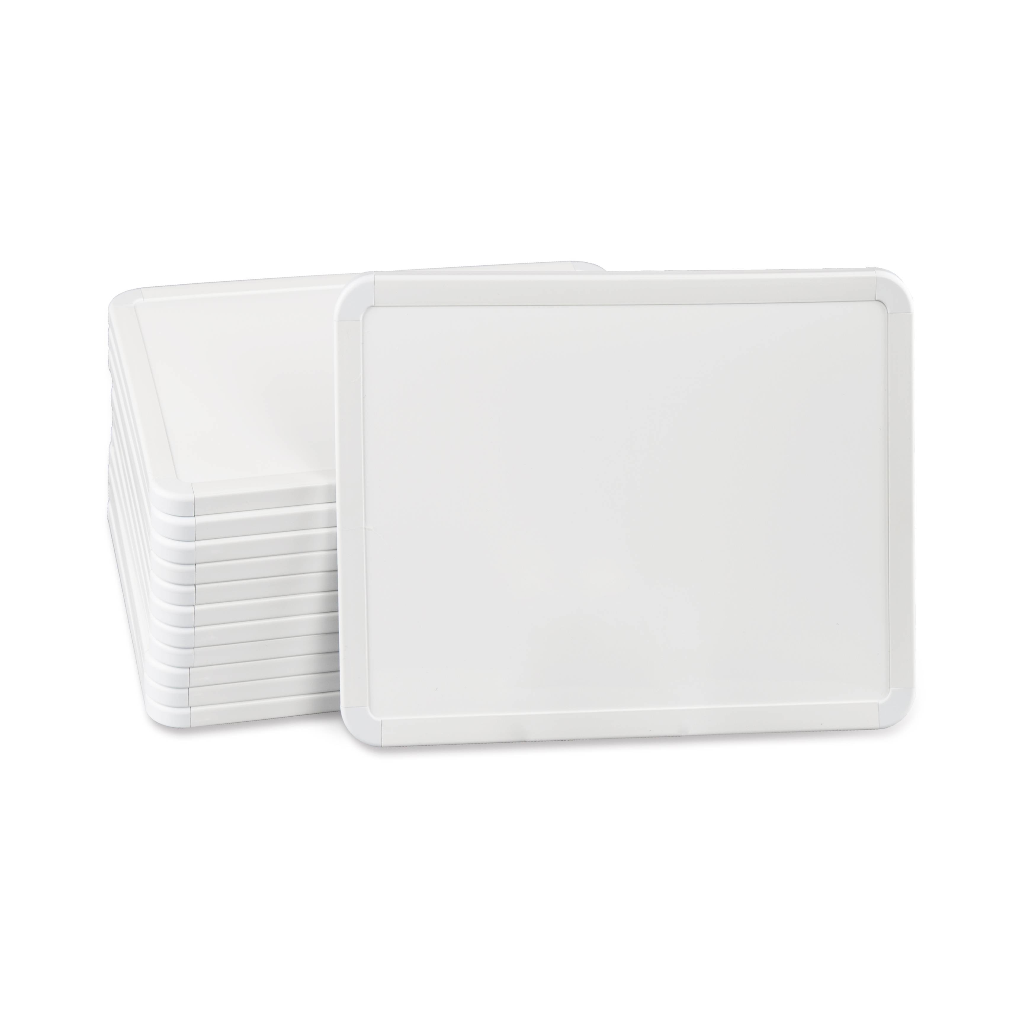 11x14英寸塑料邊框雙面便攜白板