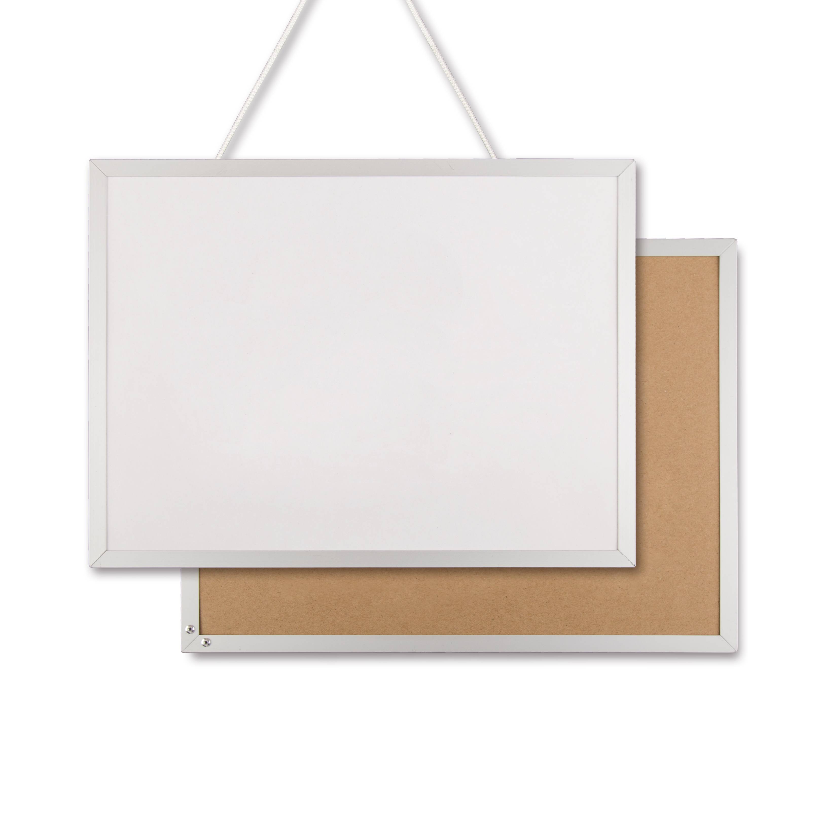 11x14英寸跨境專供款白板 繩掛式鋁框磁性小白板